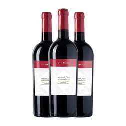 Vinosìa Messapio Primitivo Salento Appassimento 75 cl Vino Tinto (Caja de 3 unidades)