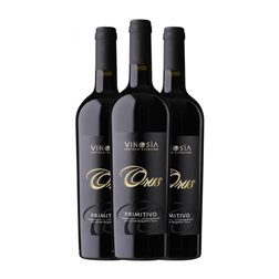 Vinosìa Orus Primitivo Salento 75 cl Vino Tinto (Caja de 3 unidades)