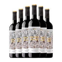 Vintae Séptimo Sentido Tempranillo Seco Vino de la Tierra de Castilla 75 cl Vegano Vino Tinto (Caja de 6 unidades)