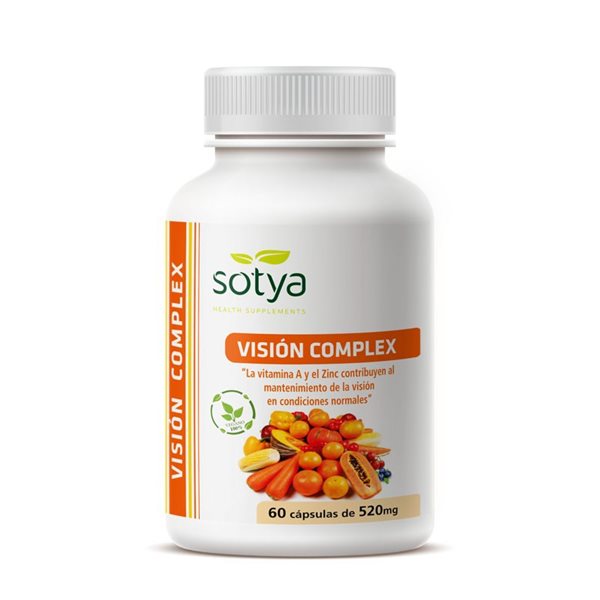 Complexe Vision 520mg 60 capsules Sotya-detalle