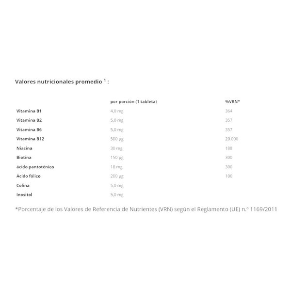 Vitamin B Complex 365 Caps-detalle