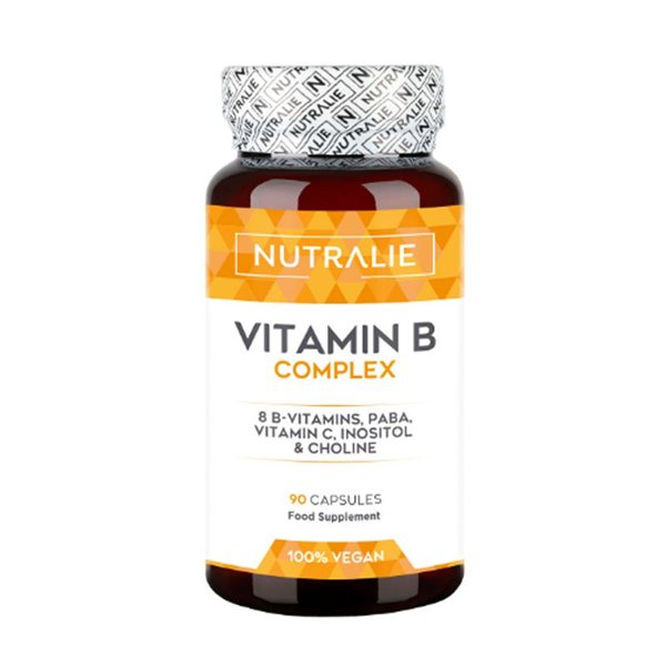 Complexe de vitamines B 90 gélules Nutralie-detalle