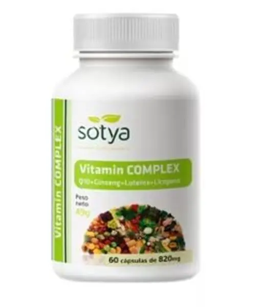 VITAMIN COMPLEX 820MG 60 CAPS. 1 AL DIA