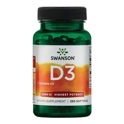 Vitamin D-3 5000 IU 250 Perlen