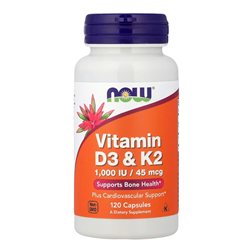 Vitamin D-3 & K-2 120 Kapseln