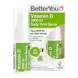 Vitamin D 3000 IU Tägliches Oral Spray 15 Ml