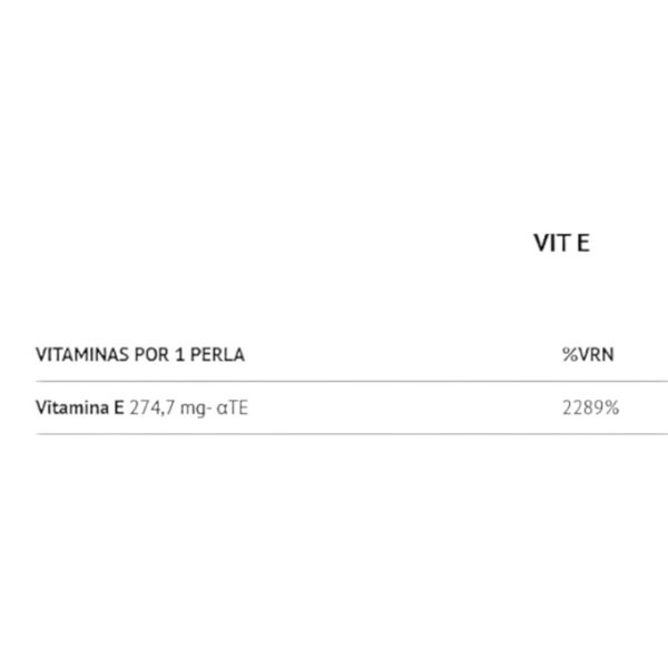 Vitamin E 400UI 100 Perlas-detalle