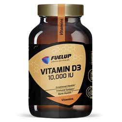 Vitamina D3 Fuelup 10000 IU 60 cápsulas