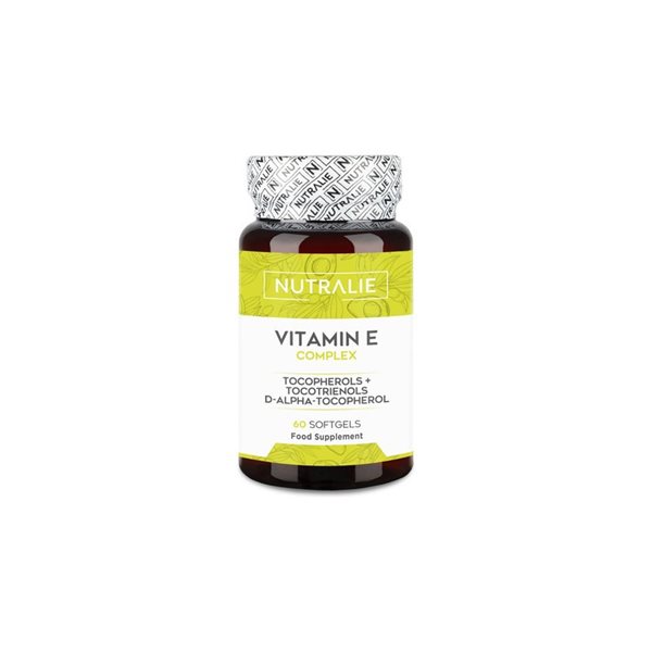 Vitamina E Complex 60 perlas Nutralie-detalle