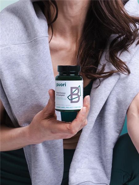 Vitaminas B Complex - 60 capsules - Puori-detalle