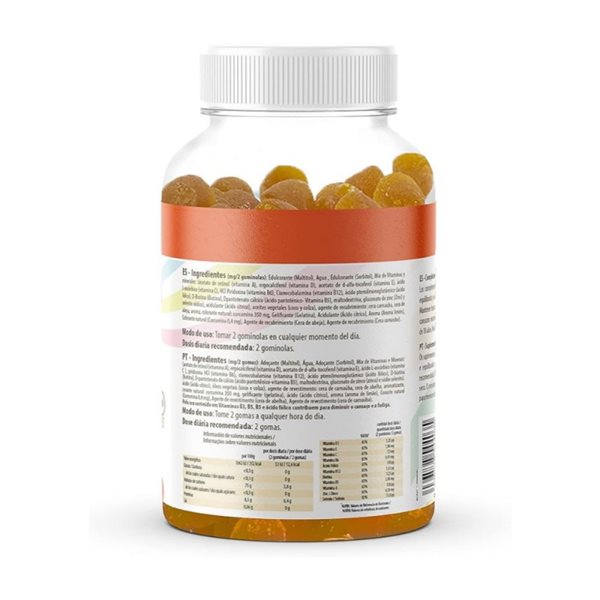 Vitamolas Multi-vitaminé Adulte 60 Gommes Drasanvi-detalle
