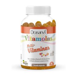 Vitamolas Multi-vitaminé Adulte 60 Gommes Drasanvi