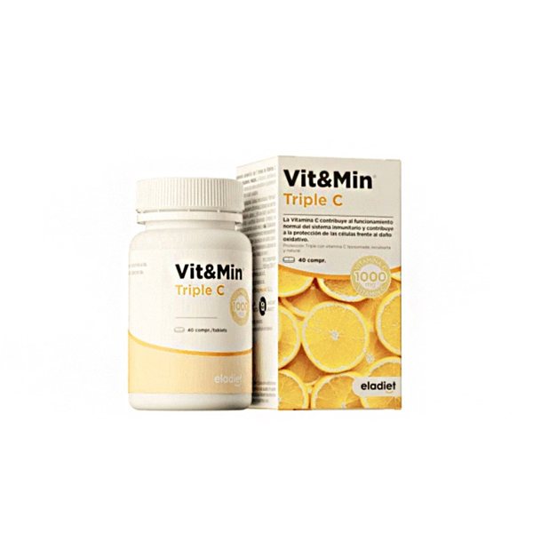 Vit&Min Triple C 40 Tabletten Eladiet-detalle