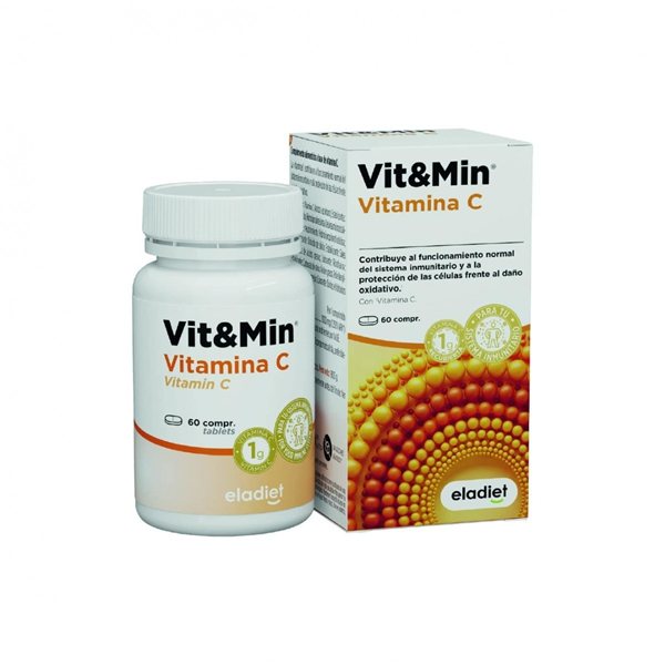 Vit&Min vitamin C 60 tablets Eladiet-detalle