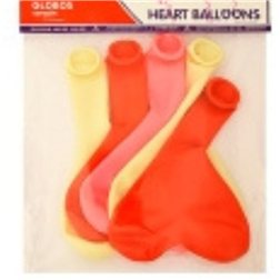 Vivallons 5 Luftballons Sortiert Herzen