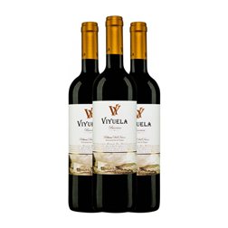 Viyuela Tempranillo Seco Ribera del Duero Barrica 75 cl Vino Tinto (Caja de 3 unidades)