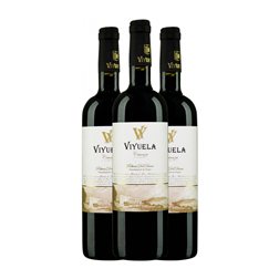 Viyuela Tempranillo Seco Ribera del Duero Crianza 75 cl Vino Tinto (Caja de 3 unidades)