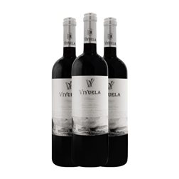 Viyuela Tempranillo Seco Ribera del Duero Selección 75 cl Vino Tinto (Caja de 3 unidades)