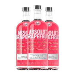 Vodka Absolut 70 cl Grapefruit — Pomelo (Caja de 3 unidades)