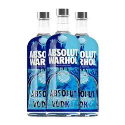 Vodka Absolut Warhol Edición Limitada 70 cl (Caja de 3 unidades)