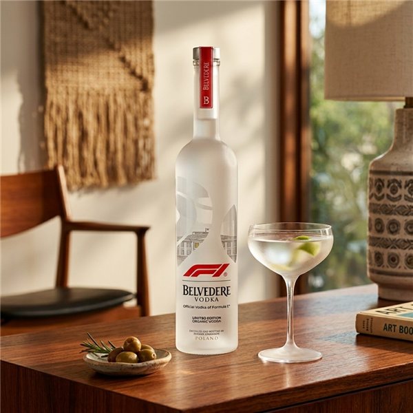 Vodka Belvedere F1 Édition Limitée-trasera