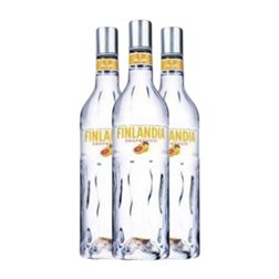 Vodka Finlandia 1 L Grapefruit — Pomelo (Caja de 3 unidades)