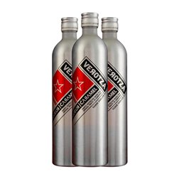 Vodka González Byass Verotza 70 cl Caramel — Caramelo (Caja de 3 unidades)