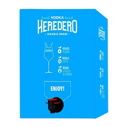 Vodka Heredero Bag in Box 10 L