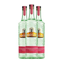 Vodka J.J. Whitley 70 cl Lime — Lima, Watermelon — Sandía (Caja de 3 unidades)