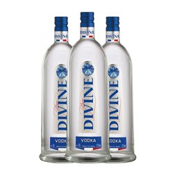 Vodka Jelzin Divine Pure — Puro 1 L (Caja de 3 unidades)