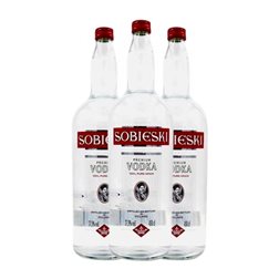 Vodka Marie Brizard Sobieski Botella Especial 4,5 L (Caja de 3 unidades)