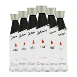 Vodka Stolichnaya Elit Botellín Miniatura 5 cl (Caja de 6 unidades)