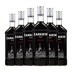 Vodka SyS Zarkiew Black — Edición Negra 70 cl (Caja de 6 unidades)