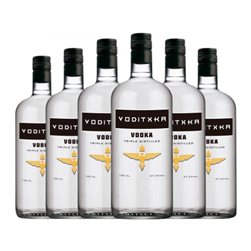 Vodka Voditxka 1 L (Caja de 6 unidades)