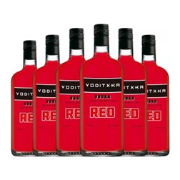 Vodka Voditxka Red — Rojo 1 L (Caja de 6 unidades)