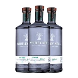 Vodka Whitley Neill Rye 70 cl (Caja de 3 unidades)