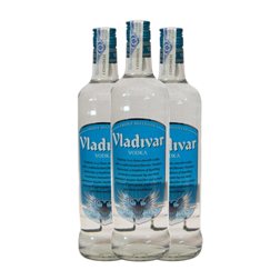 Vodka Whyte & Mackay Vladivar 70 cl (Caja de 3 unidades)