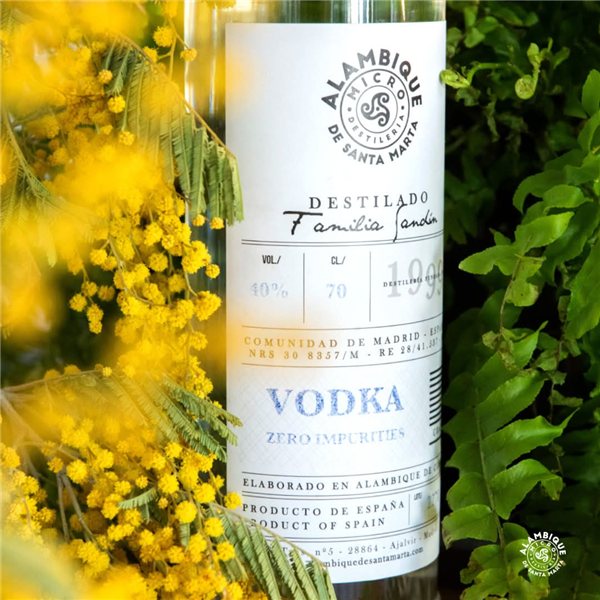 VODKA Zéro Impuretés 70 CL-lateral