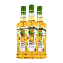 Vodka Zubrowka 70 cl Mango (Caja de 3 unidades)