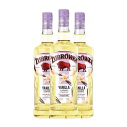 Vodka Zubrowka 70 cl Vainilla (Caja de 3 unidades)