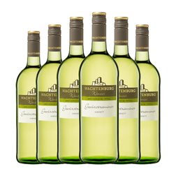Wachtenburg Winzer Gewürztraminer Pfälz 1 L Fruity — Afrutado Vino Blanco (Caja de 6 unidades)