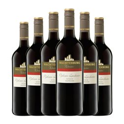 Wachtenburg Winzer Landwein Halbtrocken — Semiseco Pfälz 1 L Vino Tinto (Caja de 6 unidades)