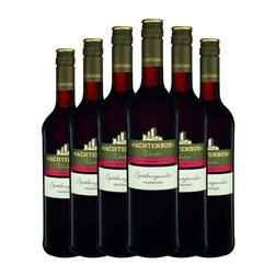 Wachtenburg Winzer Pinot Negro Halbtrocken — Semiseco Pfälz 75 cl Vino Tinto (Caja de 6 unidades)