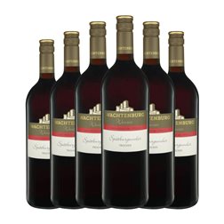 Wachtenburg Winzer Pinot Negro Trocken — Seco Pfälz 1 L Vino Tinto (Caja de 6 unidades)
