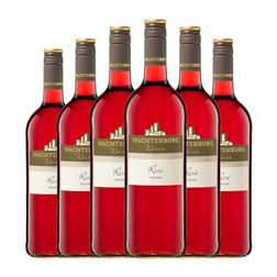 Wachtenburg Winzer Trocken — Seco Pfälz Rosé — Rosado 1 L Vino Rosado (Caja de 6 unidades)