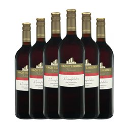 Wachtenburg Winzer Wachenheimer Dornfelder Trocken — Seco Pfälz 1 L Vino Tinto (Caja de 6 unidades)