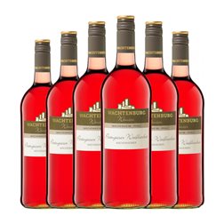 Wachtenburg Winzer Weißherbst Portugieser Pfälz 1 L Vino Dulce (Caja de 6 unidades)