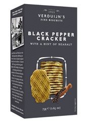 Feine Waffeln mit schwarzen Pfeffer Verduijs