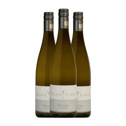 Wagner-Stempel Riesling Trocken — Seco Rheinhessen 75 cl Vino Blanco (Caja de 3 unidades)