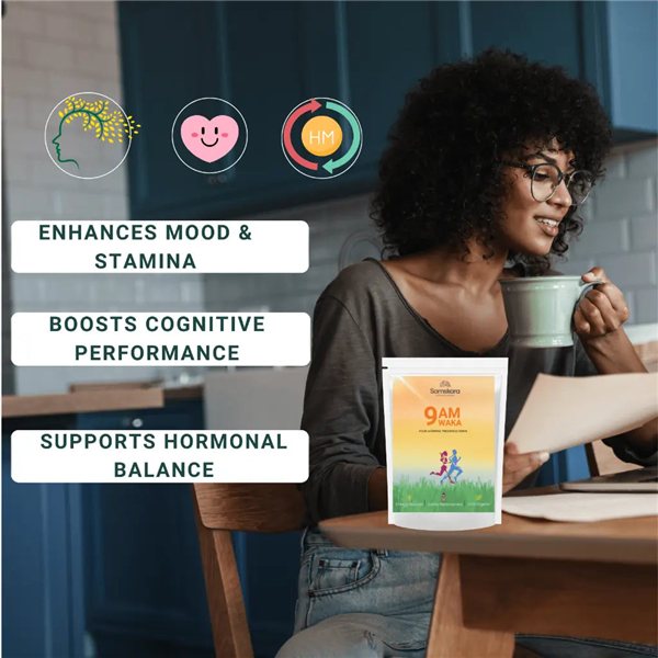Waka 9 A.M — Morning Superfood Blend BIO - 160g-lateral